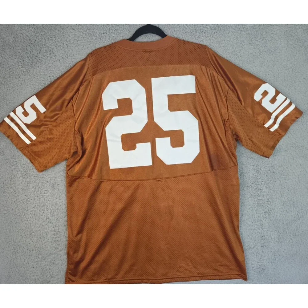 Nike Authentic Jersey Jamaal Charles #25 Texas Longhorns Mens 2XL 52 Orange NCAA